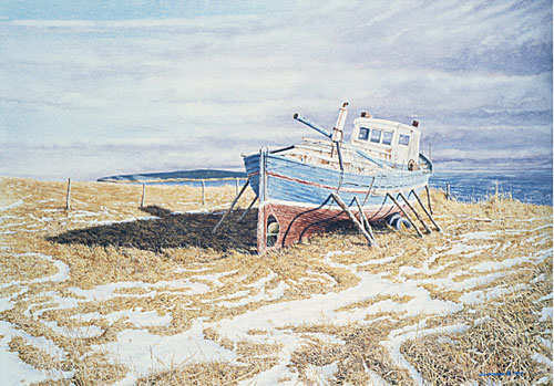 The Last Gaspesian, Private collection, New Carisle, Quebec