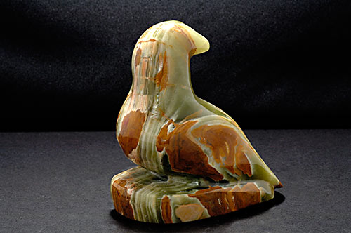 Green Bird, Roland Nicolas, Moroccan Marble