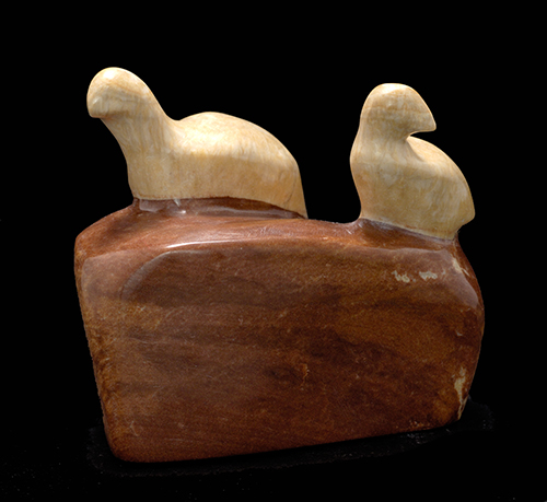 White Ducks, Roland Nicolas, Gaspesian Marble