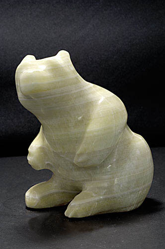 Green Bear, Roland Nicolas, Gaspesian Marble