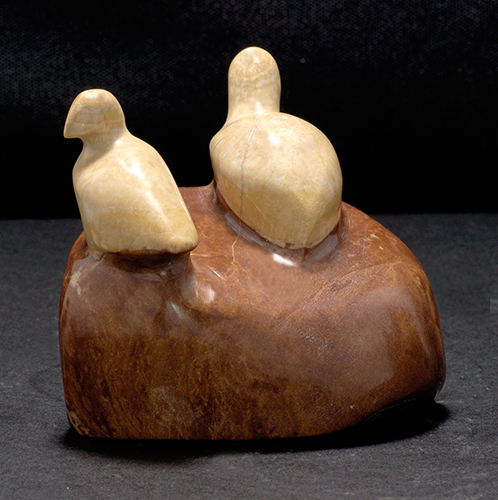White Ducks, Roland Nicolas, Gaspesian Marble